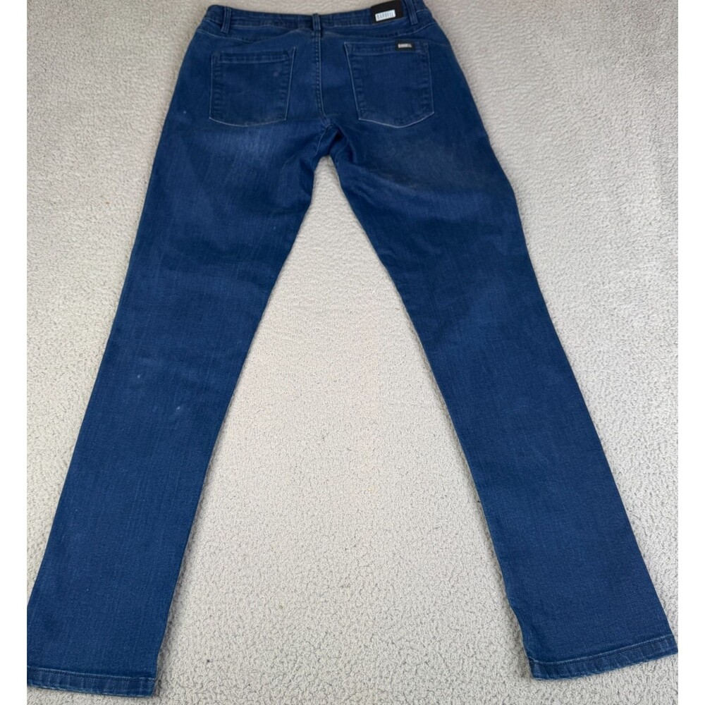 BARBELL Apparel Jean Men 32x33 Dark Wash Blue Straight Athletic Fit 150727